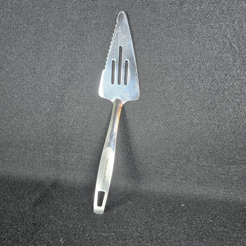 Kitchen Aid Triangle Stainless Steel Pie Spatula